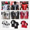 Mens Sauce Gardner Travis Kelce 신시내티 축구 저지 스티치 화이트 레드 블랙 Ahmad Gardner #9 Desmond Ridder Cincinnati Bearcats Jerseys