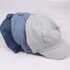 Berretti stile coreano Casual Denim Sboy Caps Uomo Donna Primavera Estate Tinta unita Berretto ottagonale Retro Berretto da donna Pittore