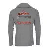 Camisetas al aire libre Pesca al aire libre Sudadera con capucha Hombres Ropa de pesca Verano Camisa de manga larga Traje de pesca Protección solar Transpirable Pescador Jersey Ropa J230214