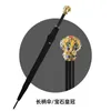 Paraplyer Creative Long Handle Luxury Paraply Gold Gentleman Sun Rain Stora Vintage Business Animalhigh Quality Gear U5B