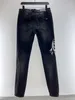 2023 Мужские джинсы дизайнеры джинсов Джин Хомбер Брюки мужская вышивка.