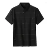 Мужские Polos 8xl 7xl 6xl Summer Summer -рубашка Polo Men Men Tops Удобные дышащие мужские мужские рубашки повседневные Homme