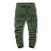 Männer Hosen Cargo Jogger Männer Zipper Unten Multi-Pocket Casual Military Stil Bleistift Hosen Mode Sport Für Männer