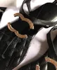 2023 Sandali da donna di marca firmati estivi Sandali con punta piatta in metallo con punta a clip della Boemia sandali di alta qualità 35-40