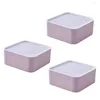 Storage Boxes Box Organizer Bin Clear Stackable Toy Drawer Sundries Supplies Office Cabinet Stirage Mini Latching Lid Container