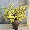 Dekorativa blommor Cherry Blossoms Artificial Gypsophila Baby Breath Fake Bouquet For Wedding Home Decoration Faux Branch