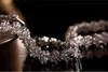 Luksusowe Austria Lśniące kryształowe bransoletki tenisowe oryginalne 925 srebrne uroki srebrne pojedyncze briewki cyrkon diamentowy bransoletka biżuteria bransoletka