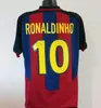 Retro Soccer Jerseys 96 97 03 04 05 06 07 08 09 10 11 14 15 Xavi Ronaldinho Rivaldo Guardiola Puyol Iniesta Finals Maillot de Foot 1899 1999 David Villa