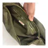 Borsoni Kapital Japanese Hirata Hehong Stile militare Army Green Sun Tide Canvas Single Shoulder Diagonal Span Borsa Vagrant in pelle di mucca