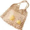 Storage Bags Fashion Women Fishing Net Woven Hand Bag Irregar Handbag Summer Beach Drop Delivery Home Garden Housekee Organization Dhcsa