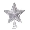 Christmas Decorations Strong Unique Xmas Indoor Decor Star Tree Topper Reusable Treetop Cone Base Festival Supplies