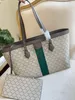 23SS Designer torebka Ophidia Crossbody TOTE TOAK SERCE V WAVA Wzór Płótno luksusowy pasek PU Messenger Portfel dżinsowy ramię Zakupy g torebka