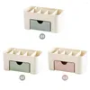 Storage Boxes Organizer For Cosmetics Plastic Makeup Cosmetic Drawers Jewelry Display Box Container