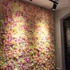 Fleurs décoratives 60x40 cm fleur artificielle mur toile de fond décoration route plomb hortensia pivoine rose romantique arc de mariage pavillon coins