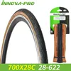 s INNOVA PRO CLIPPER 700x28C Lightweight Road Bike 60TPI 700C Retro Brown Edge Travel Bicycle Out 28c Folding Tire 0213