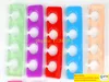 200pcslot Fast shipping Silicone Toe Separator Finger Spacer For Nail art Nail Tools Flexible Soft Silica Toe Separators