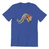 T-shirt da uomo T-shirt Halloween Elephant Print Coppie T-shirt streetwear abbinate 76313