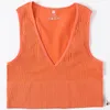 Camisoles & Tanks Top Women Seamless Underwear Sexy Lingerie Female Vest Harajuku Deep V Neck Summer Camis Crop Camisole