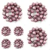 Pierre 8Mm Perles Naturelles Lépidolite Ronde En Vrac Pour La Fabrication De Bijoux 4/6/8 / 10Mm 15.5Inches Diy Bracelet Drop Delivery Dhgarden Dhkxq