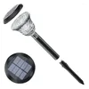 Solar Outdoor Lawn Floor Light and Shadow Lamp Courtyard Garden Ground Inserting