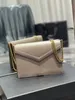 Crossbody Bag Klasik Kadın Çanta Tek Omuz Çantası İthal Cowhide Tapa Tırnaklar Dekoratif Metal Donanım Döner Toka Çok Renk İsteğe Bağlı