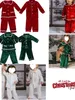 Pajamas Sleepwear Kids Christmas Pajamas مطابقة الأولاد الفتيات PJS