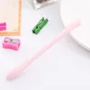 Pezzo Lytwtw's Cute Creative Macarone Sky Broom Materiale di cancelleria per cartoni animati Kawaii Materiale scolastico per ufficio Regali per bambini Penna gel