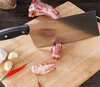 Jaswehome Natural Bambu Cutting Board Metal Handle Bamboo Wood Servering Board Meat Cheese Borads Chopping Kicthen Board