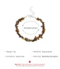 Unregelmäßige Naturstein-Perlen-Armbänder, glänzende Kristalle, rot, grün, lila Perlen, Vsco Freundschaft, bunter Boho-Schmuck, verstellbares Armband, Geschenke für Frauen und Mädchen