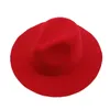 Chapéus de aba de moda fedoras hat hat hat vintage disquete casual feminino para meninas outono inverno