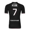 22 23 FC METZ Voetbalshirts BOULAYA VAGNER YADE 22-23 Maillot De Foot UDOL NIANE CENTONZE DELAINE SARR NGUETTE Thuis Uit Derde