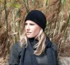 ベレー帽ユニセックスメリノウール女性のためのコールド帽子柔らかい冬アクティブウェアウォッチキャップ100タッドビーニーサーマルウォーム230214