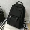 Rucksack Einfache Rucksäcke Große Kapazität Reisetasche Solide Harajuku Preppy Student Schultasche Frauen Mann Unisex High Street