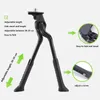 Bike Groupsets Double Leg Kickstand Center Mount Bicycle Stand Foldable Heavy Duty With Dual Easy To 230214