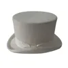 ワイドブリム帽子バケツウールフェデル大統領の帽子馬術帽子魔法の男性トップハットの230214