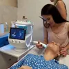 7 in 1 Ice Blue Smart Skin Analyzer Hydrafacial Machine Spa Cleaner Hydro Dermabrasion RF Fractional Beauty Professional Tools