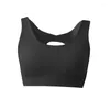 Yoga-outfit Beauty Back Bra All-in-One Nadelloze vrouwen dragen ondergoed Vest Elastische schokdichte hardloopsporten