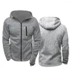 Men's Hoodies 2023 Men Sports Casual Wear Zipper COPINE Fashion Tide Jacquard Fleece Jacket Fall Sweatshirts Autumn Winter Coat