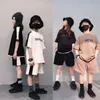 子供服デザイナー essentail 半袖セット ess ベビージャージ男の子 T シャツショーツスーツ女の子幼児カジュアルキッド Tシャツパンツ幼児子供服