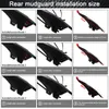 Cykel Fender Bicycle S Cycling Mountain Mud Guards MTB MUDGUARD Bättre skydd mot stänk och damm 230214