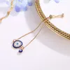 Charm-Armbänder, ethnisches blaues Auge, verstellbares Armband für Frauen, modische Hände, Schmuck, zarte Armreifen, Geburtstagsgeschenke