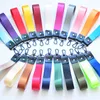 Fashion Diy Ribbon Band Keychain for Momen Men Bag Charms Key Ring Long fitas de telefone