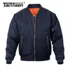 Vestes pour hommes TACVASEN militaire bombardier Baseball coupe-vent pilote armée veste mâle pêche en plein air coupe-vent randonnée Parka 230214