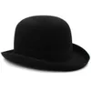 Wide Brim Hats Bucket Men Women Wool Blend Oval Top Bowler Woolen Fedora Caps Trilby Classical Derby Sunhat Adjustable UK ML US 7 187 38 230214