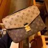 Designer di alta qualità Borse a tracolla Borsa da donna in pelle ossidante POCHETTE Borsa a tracolla elegante Borsa a tracolla di lusso Borsa shopping