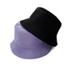 Cappelli larghi brim -cappello unisex nero colore solido doppio doppio bob hip hop cappello da uomo maschile da sole da sole da donna r230214