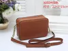 Small square bag 2023 fashion new high-quality PU leather women's handbag cross pattern chain shoulder messenger bag