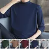 Men's T Shirts Comfortable Trendy Plus Size Casual Basic Men Fall T-shirt Skin-touch Autumn Cozy For Daily Wear