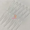 Valse nagels 240 stcs/tas 3xl xxl Stiletto Lange volledige cover nagel tips Clear Abs Press op Franse nep Art Fingernails