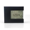 Clocks Accessories Other & Multifunctional Four-Sided Alarm Clock Digital LCD Auto Rotating Upwards Display Calendar Temperature Counting Do